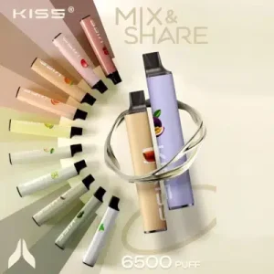 Kis5 6500口 鎧斯5號一次性電子煙 K65 MIX&SHARE 抛棄式電子煙