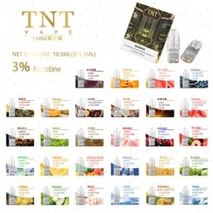TNT煙彈 一盒三入 3.5ml一顆 通用悅刻relx 主機​一代 即插即用煙彈
